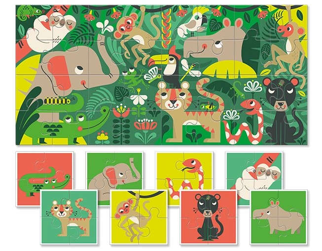 Puzzle "The jungle"