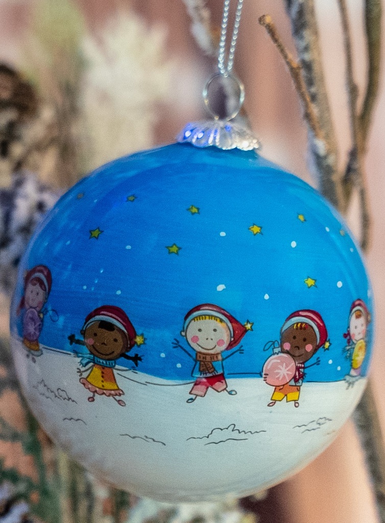 Boule de noël " enfants"