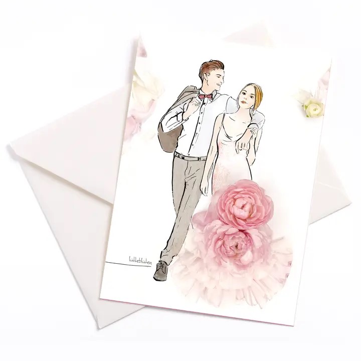 Carte de mariage "Moment de Rêve"