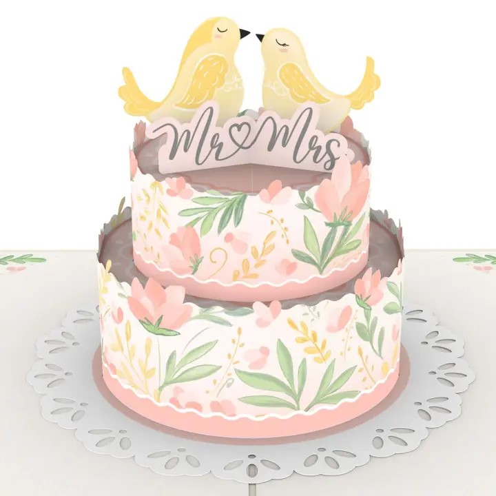 Carte de mariage "Gâteau de Mariage"