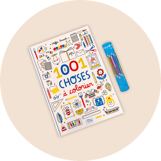 [US0100] SET 1001 choses + Crayons