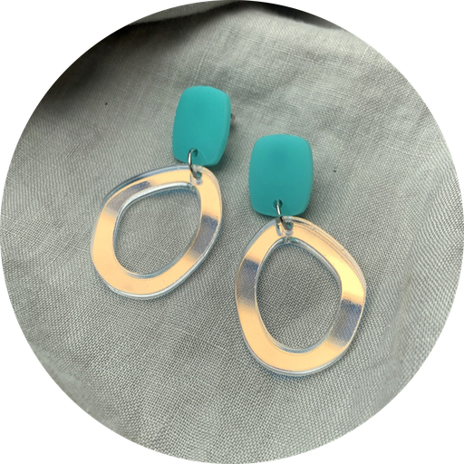 [US0199] Boucles d'oreilles "Pebble"